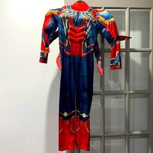 Iron Spider-Man Kids Costume, Size 7/8